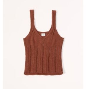 Abercrombie Crochet Tank Top